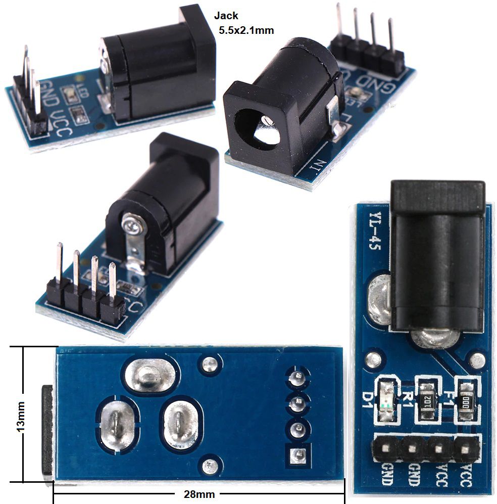 Conector PCB Jack DC